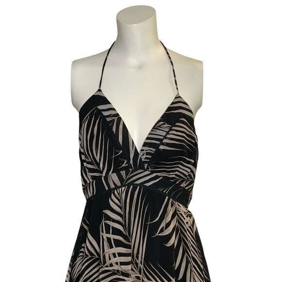 VTG Babydoll Maxi Fairy Whimsical White House Black Market Halter Dress 6P NWT - Picture 7 of 8